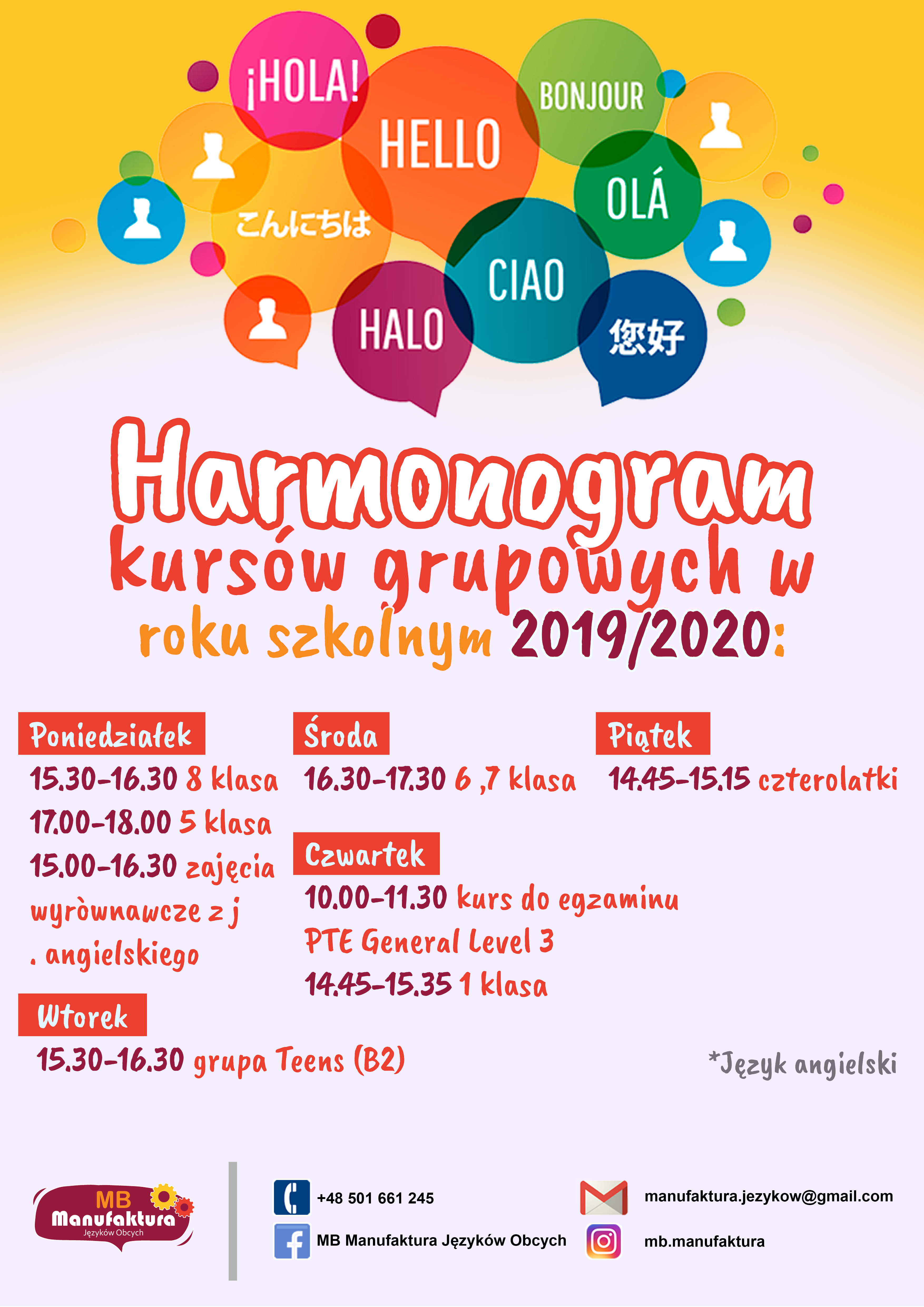 Harmonogram 2019 2020